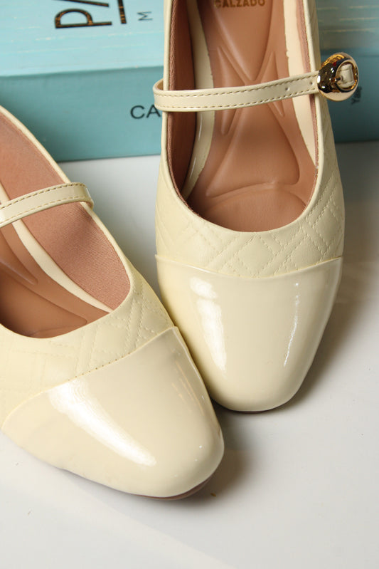 Mary Jane baby yellow – Altura Cómoda 1,5 cm | Envío Gratis