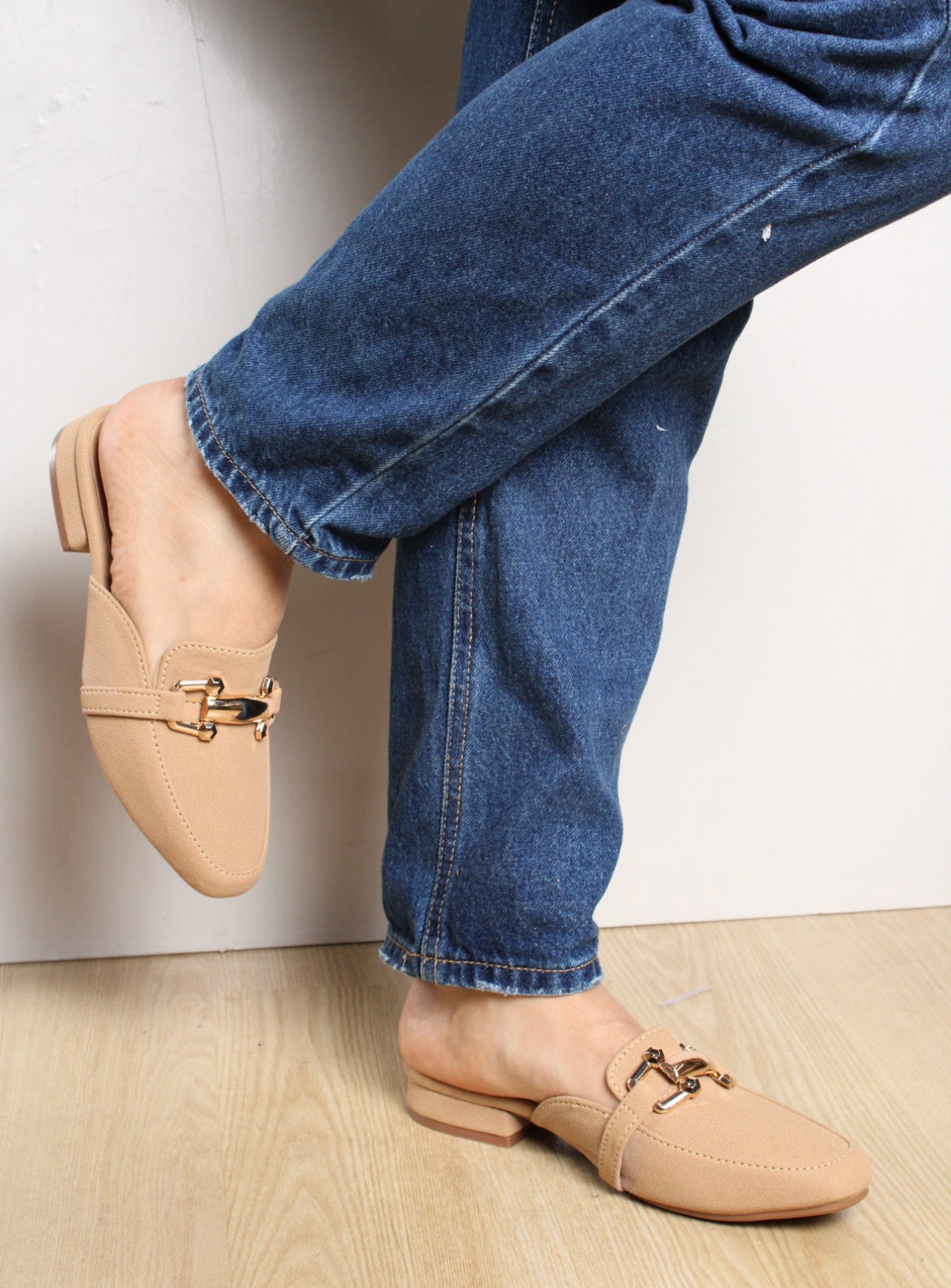 Sueco en carnaza beige