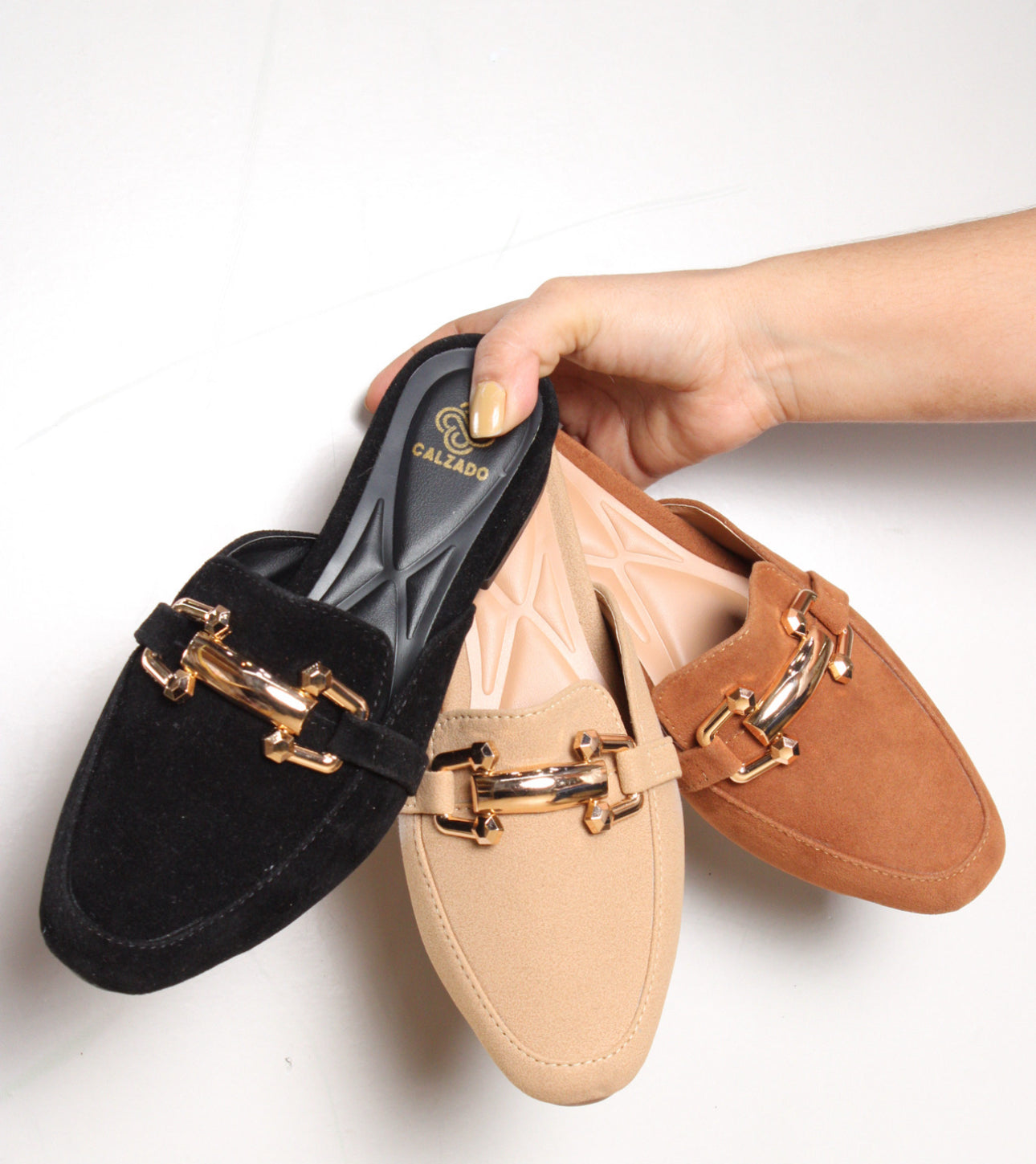 Sueco en carnaza beige