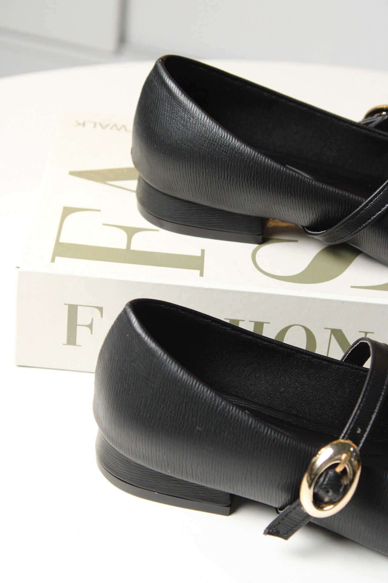 Balerina Mary Negra Elegante | Comodidad Todo el Día