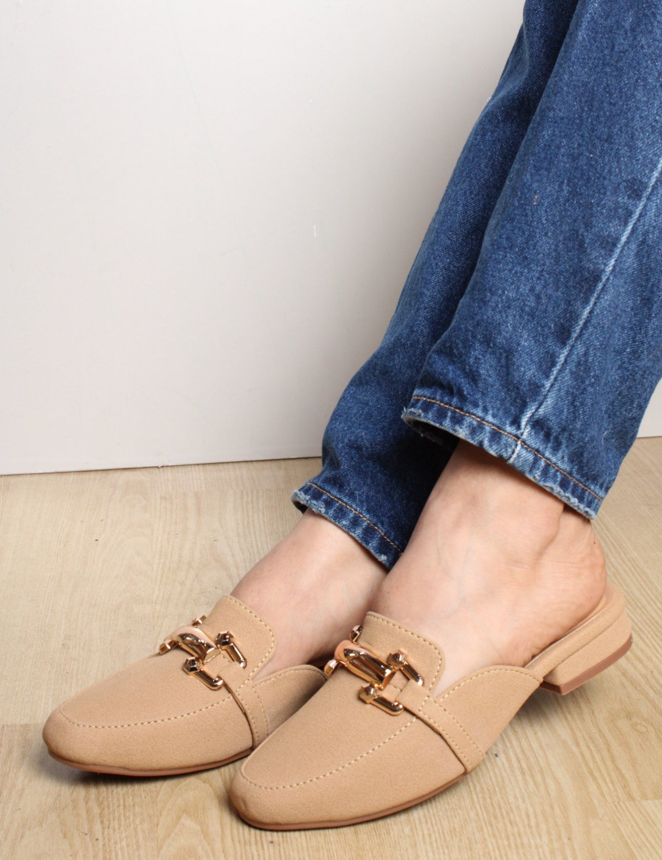 Sueco en carnaza beige