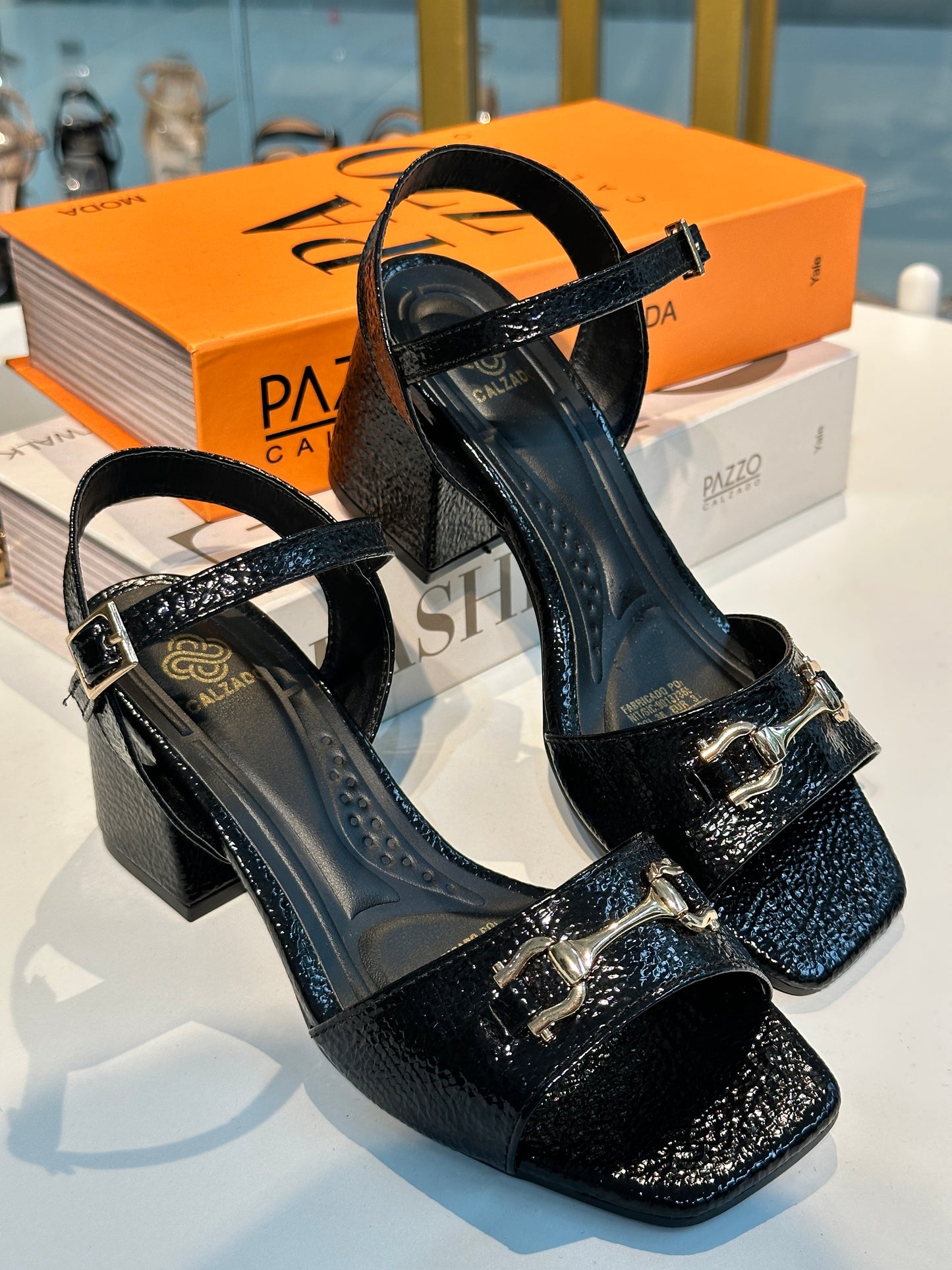 Ref: L343  Negra altura 5,5 cm