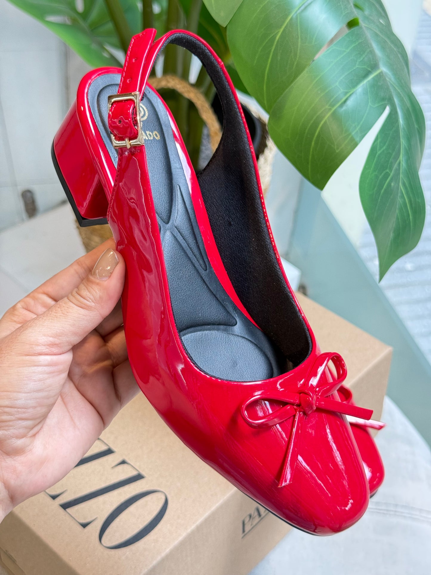 Coquette Rojo altura 3,5 cm