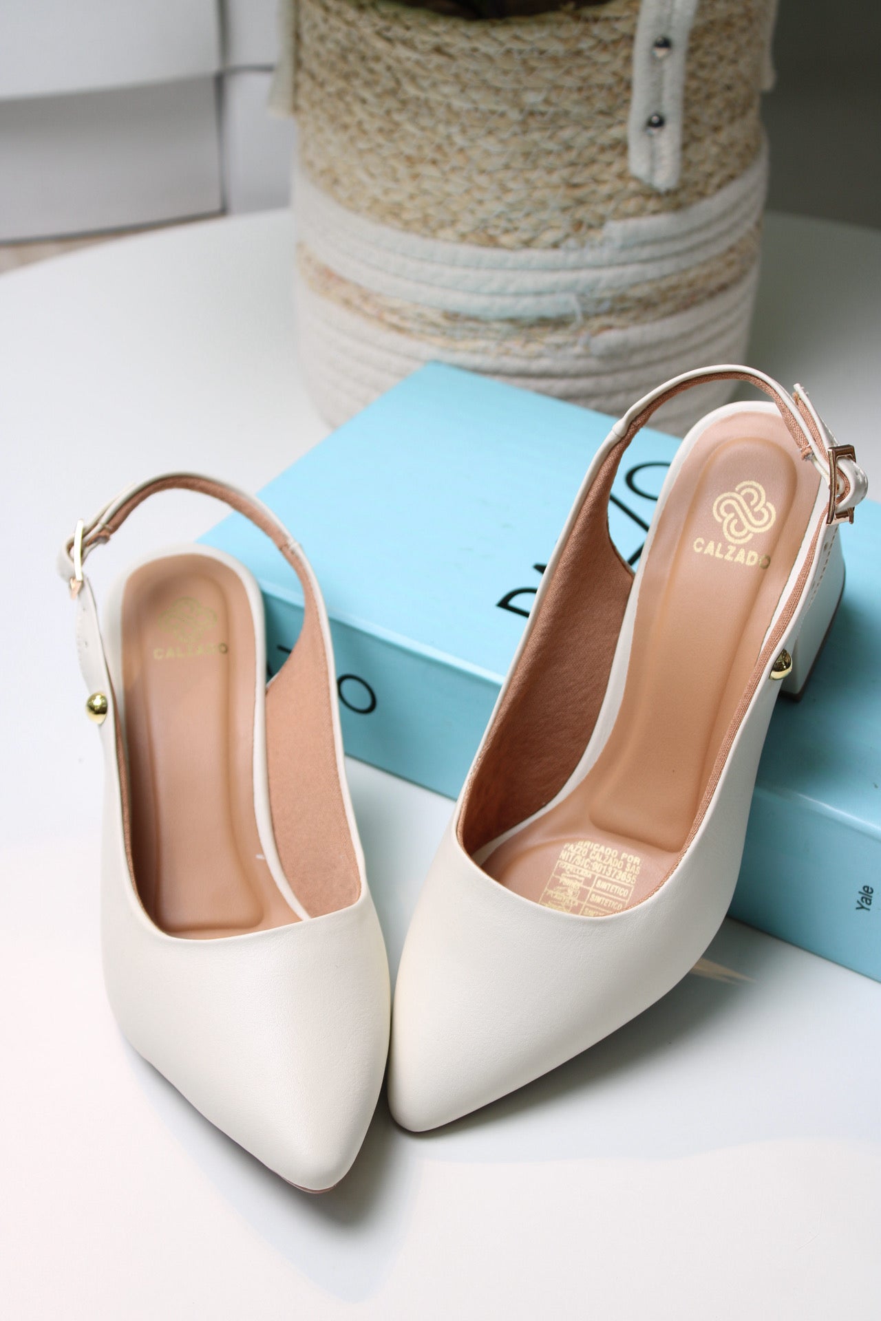 👠 Estiletto Talco 5,5 cm – Sofisticación que Estiliza al Instante| L-540