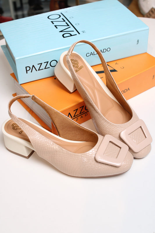 L407 Hebilla forrada mide x talco