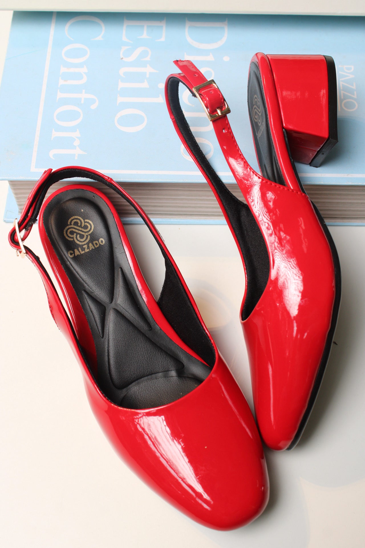 L-324 Rojo charol