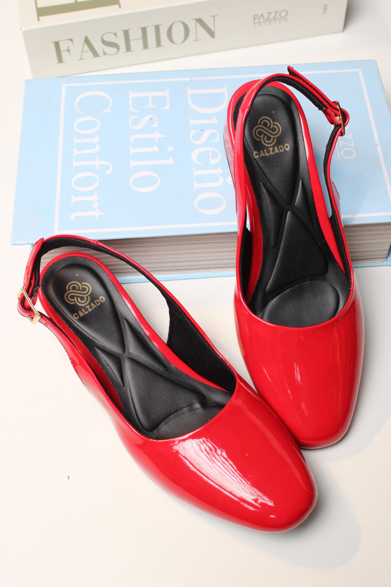 L-324 Rojo charol