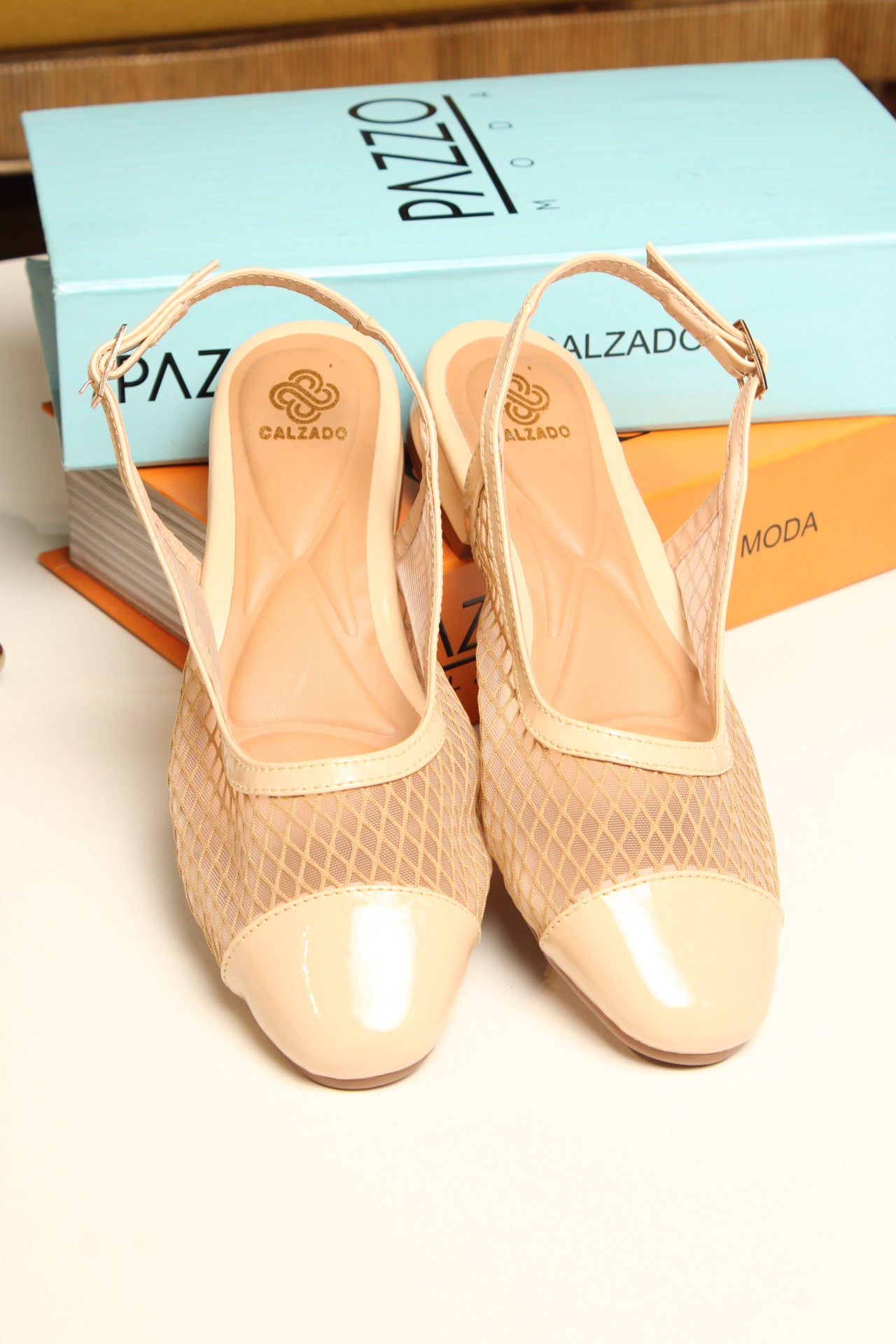 Flats minifly beige