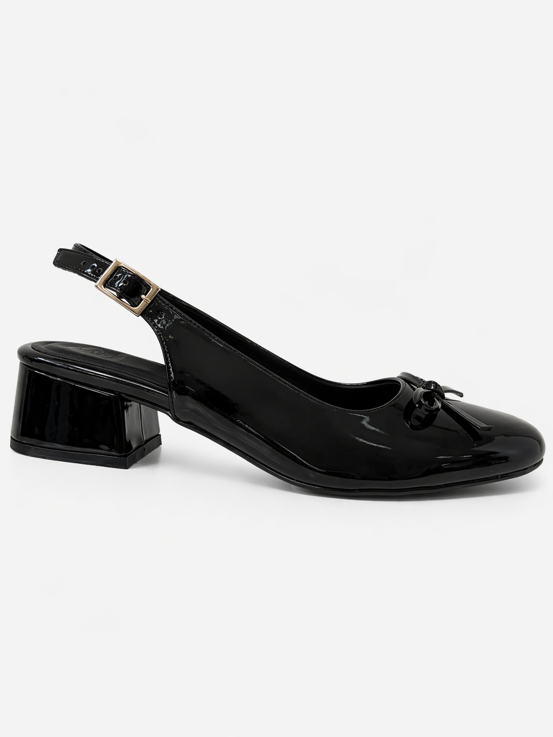 Clásico coquette 3,5 cm | Negro