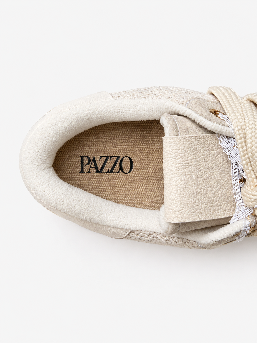 Tenis Beige Premium Ultra Cómodos | Suela Antideslizante + Detalles Elegantes