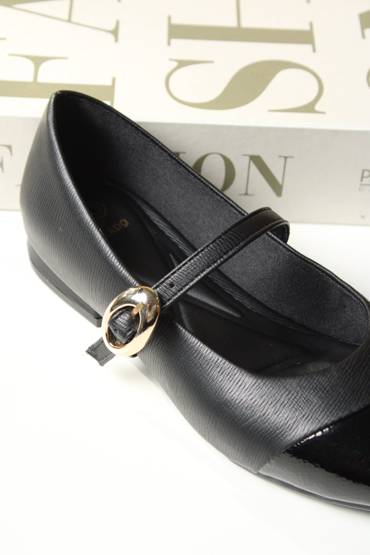 Balerina Mary Negra  Elegante | Comodidad Todo el Día