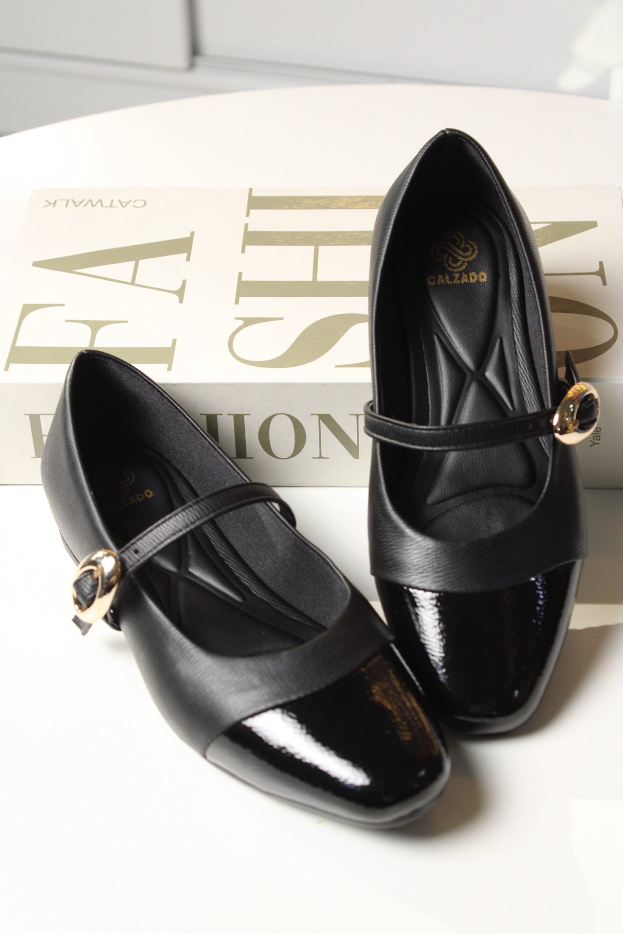 Balerina Mary Negra  Elegante | Comodidad Todo el Día