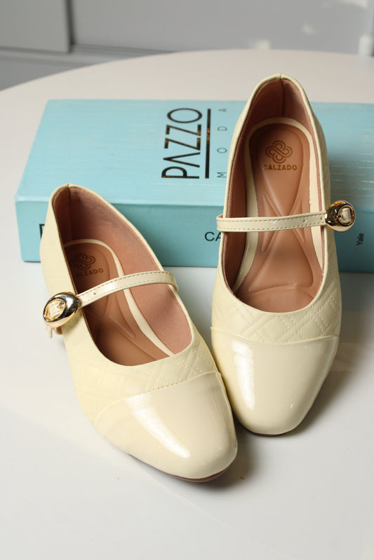 Mary Jane baby yellow – Altura Cómoda 1,5 cm | Envío Gratis